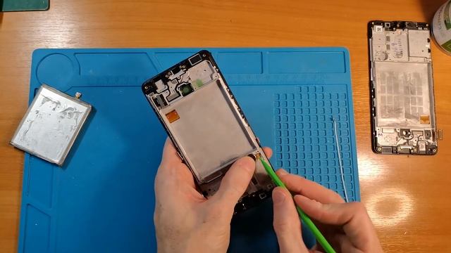 Samsung A41 замена экрана дисплея в сборе в рамке Display Replacement Phone Repair mobile смотреть онлайн