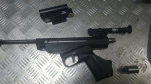 самодельный приклад для ИЖ 53