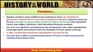 Biography of Napoleon Bonaparte | World History | OnlyIAS