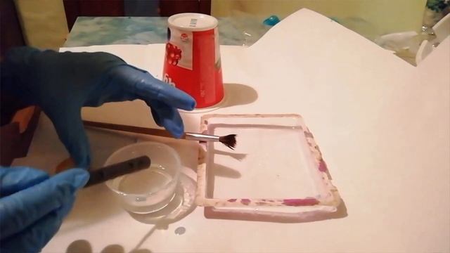 Моя скромная мастерская . Кулон из эпоксидной смолы .Шлифовка, полировка изделия. Новость.