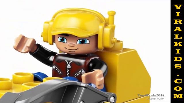 LEGO Duplo - My First Construction Site 10518 - Toys Review смотреть онлайн