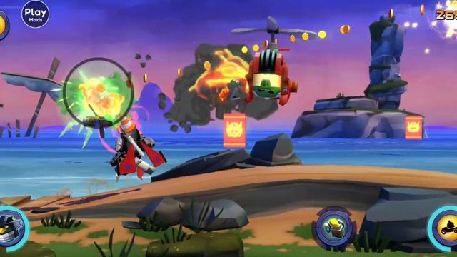 Angry Birds Transformers Mod Apk Part 34 New Sound Defeat The Boss Pig Scorponok!!! смотреть онлайн