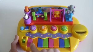 Зверята на качелях Kiddieland  - Пианино Кидиленд