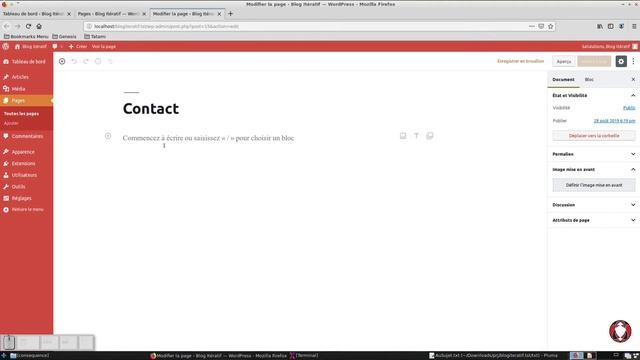 Créer un Serveur Web et Site Wordpress en Local sur Linux Debian | Version Longue смотреть онлайн