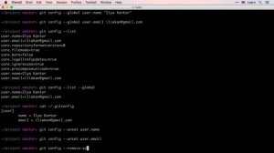 2.1 Git – Основы – Конфигурация