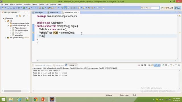 core java basic concepts (interfaces and abstract classes) - 6
