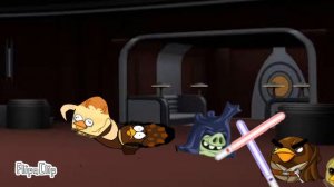 Mace windu vs darth sidious | angry birds Star Wars animation