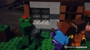 LEGO MINECRAFT ЗОМБИ АБАКАЛЕПСИС часть 1