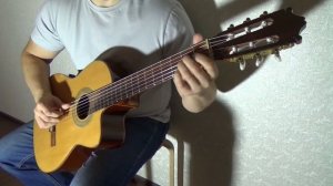 «Утомлённое солнце» - Ежи Петерсбурский на гитаре