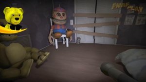 FNAF НАДЕНЬ КОСТЮМ ГОЛДЕН ФРЕДДИ из ФНАФ ЧТОБЫ ВЫЖИТЬ !!!