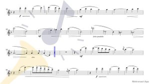 Flute - Joachim Andersen - 8 Performances Pieces Op.55 - I. Elegy
