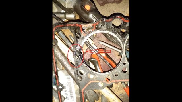 Поддельная прокладка ГБЦ Victor Reinz Ом 601 Mercedes Vita - Sprinter -w124 . смотреть онлайн