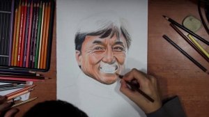 Jackie Chan Portrait Drawing | Portre Çizim