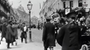 Прохожие на ул. Тверская (Москва в 1898 г.)