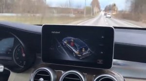визуализация работы подвески Mercedes GLC X253