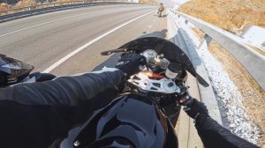 Ушел от столкновения с машиной - Опасная езда на мотоцикле BMW S1000RR