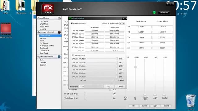 Разгон процессора AMD смотреть онлайн