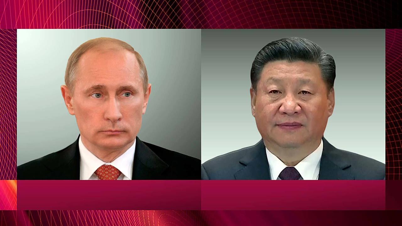 Владимир Путин поздравил Си Цзиньпина с переизбранием на пост генерального секретаря ЦК КПК