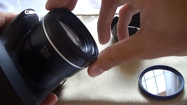 Lensmate Canon SX30is adapter ring (hands-on) смотреть онлайн