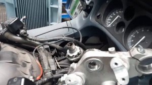 Honda Pan European ST1100 steering wheel bearings замена подшипников