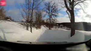 Глубокий снег ❄❄❄ на Renault Sandero Stepway 2 ??????