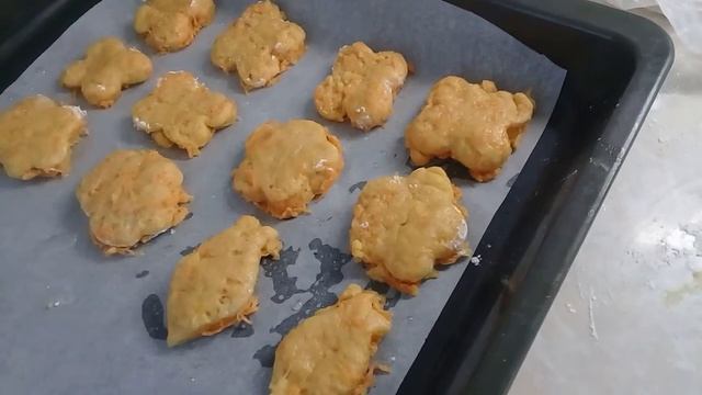 морковное  печенье  сластёна.