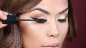 EYE LINER + FALSE LASH APPLICATION TUTORIAL | iluvsarahii