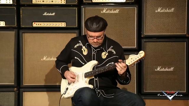 Fender Custom Shop 2014 NAMM 1969 Stratocaster Heavy Relic • SN: R76177 смотреть онлайн