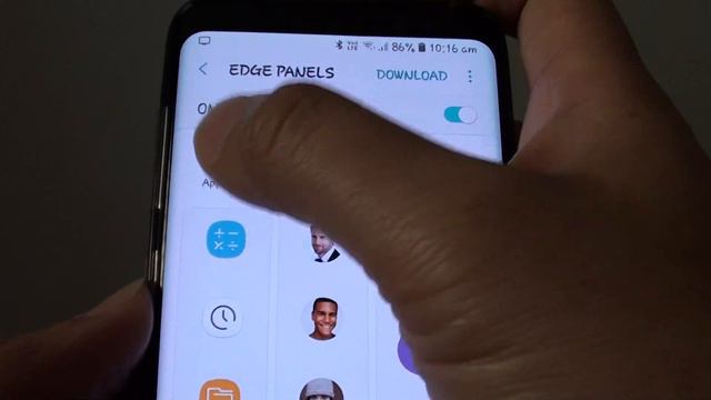Samsung Galaxy S8: How to Add App's Shortcut to Apps Edge Panel смотреть онлайн