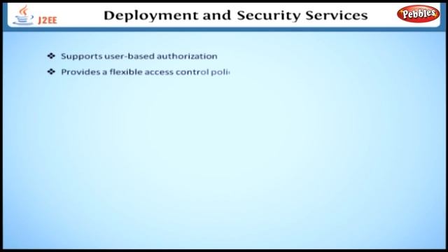 Deployment and Security Services | Learning J2EE in English | Learn Java EE Tutorial