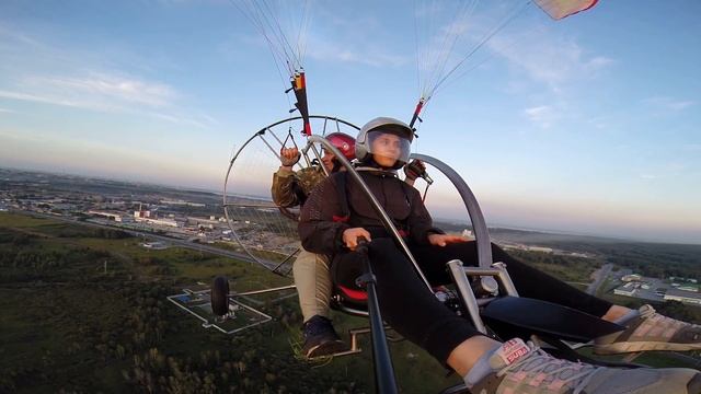 Параплан в Челябинске. Полёты на параплане смотреть онлайн