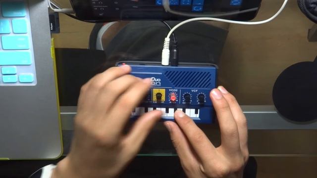 Korg Monotron Duo Synth test смотреть онлайн