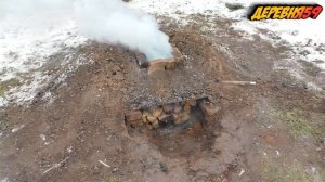 Дровяная печь для плавки алюминия своими руками