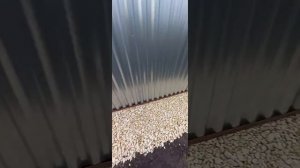 Гараж пенал ракушка разборный металлический 3х6х2,30м с толщиной профлиста 0.8мм