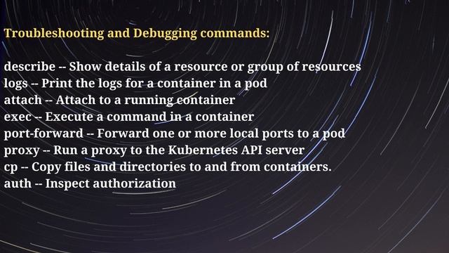 #Kubernetes Commands for Interview in a Minute #teluguitfactory