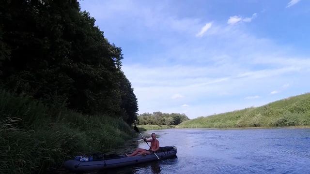 Двухдневный сплав река Лава (часть 1) Калининградская область смотреть онлайн
