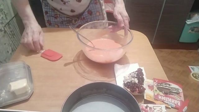 # кухня для чайников # готовим дома.Корж из сухого киселя!?? смотреть онлайн