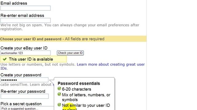 Watch Me Register On Ebay (Video #1) смотреть онлайн