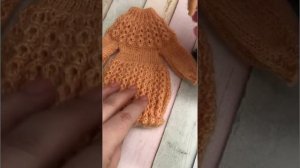 Вязание спицами для кукол Паола Рейна. МК Октябринка