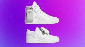 PRADA и Adidas показали настоящий стиль \ кроссовки Forum Low