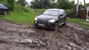BMW X5, X6 на бездорожье