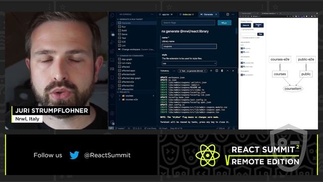 Scaling React Development with Nx – Juri Strumpflohner, React Summit Remote Edition 2021