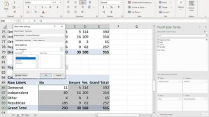 Probability Tables Using Pivot Table in Excel