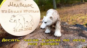 Десять часов гуляли по лесу под дождём. Приключенческая гонка "Тайными Тропами 2022".