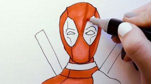 Как Нарисовать Дэдпула