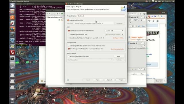 Stellar Lumen SDK with Java and Eclipse Library setup on Ubuntu Linux -- project tutorial смотреть онлайн