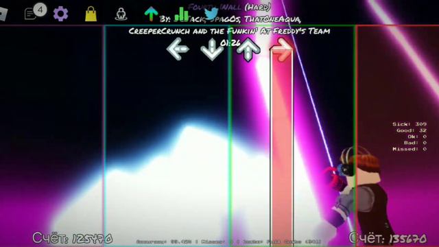 ПРОШЁЛ "Fourth wall" В РОБЛОКСЕ НА 1.7x СКОРОСТИ! смотреть онлайн