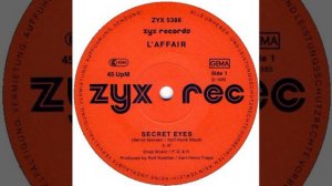 L'Affair – Secret Eyes (12'' maxi single)