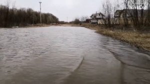 ПОЛОВОДЬЕ 21.04.21. река Вятка г. Киров.