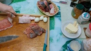 Рыбные котлеты из горбуши.
